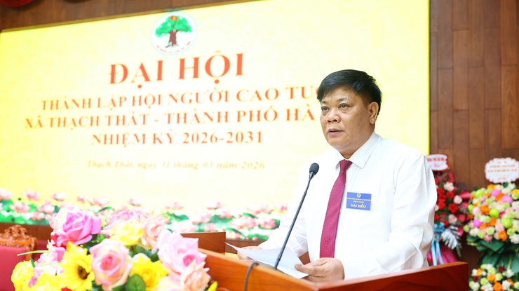 Thạch Thất: Đại hội thành lập Hội người cao tuổi nhiệm kỳ 2026 – 2031- Ảnh 1.