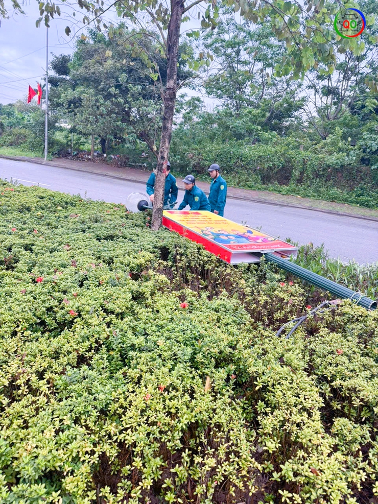 XÃ QUỐC OAI KỊP THỜI KHẮC PHỤC SỰ CỐ DO DÔNG LỐC- Ảnh 4.