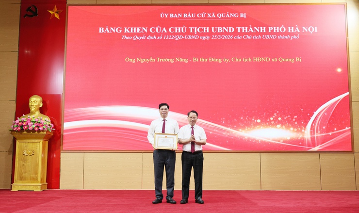 Xã Quảng Bị khen thưởng 40 tập thể, 229 cá nhân có thành tích xuất sắc trong công tác bầu cử- Ảnh 6.