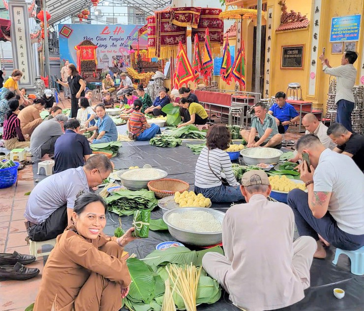 RỘN RÀNG LỄ HỘI TRUYỀN THỐNG LÀNG AN HÒA- Ảnh 9.