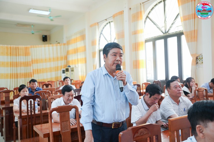 UBMTTQ VIỆT NAM XÃ HƯNG ĐẠO TỔ CHỨC HỘI NGHỊ ĐÁNH GIÁ CÔNG TÁC QUÝ I, TRIỂN KHAI NHIỆM VỤ QUÝ II VÀ PHÁT ĐỘNG THI ĐUA NĂM 2026- Ảnh 4.