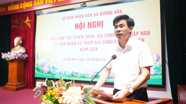 UBND xã khen thưởng 13 tập thể và 23 cá nhân có thành tích trong công tác tuyển chọn, gọi công dân nhập ngũ năm 2026- Ảnh 5.