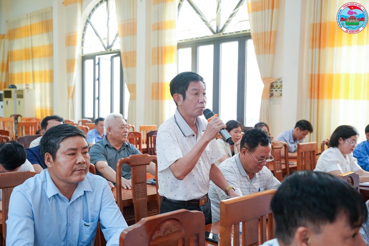 UBMTTQ VIỆT NAM XÃ HƯNG ĐẠO TỔ CHỨC HỘI NGHỊ ĐÁNH GIÁ CÔNG TÁC QUÝ I, TRIỂN KHAI NHIỆM VỤ QUÝ II VÀ PHÁT ĐỘNG THI ĐUA NĂM 2026- Ảnh 7.