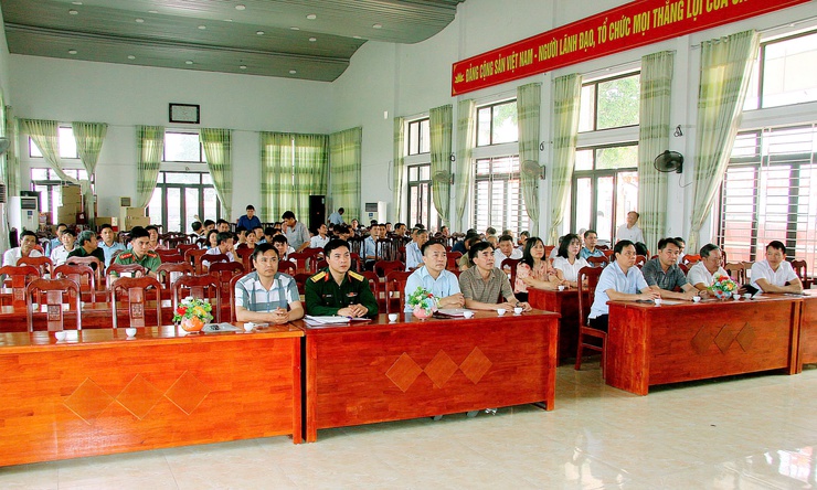 HĐND xã Phúc Sơn tham dự hội nghị trực tuyến toàn quốc tổng kết công tác bầu cử- Ảnh 1.