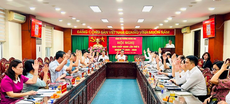 Phường Hoàng Mai hoàn thành đúng hạn 23/24 nhiệm vụ- Ảnh 4.