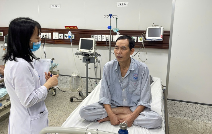 Bệnh viện đa khoa Sơn Tây: Cứu sống người bệnh COPD ngưng tim ngừng thở ngoại viện- Ảnh 1.