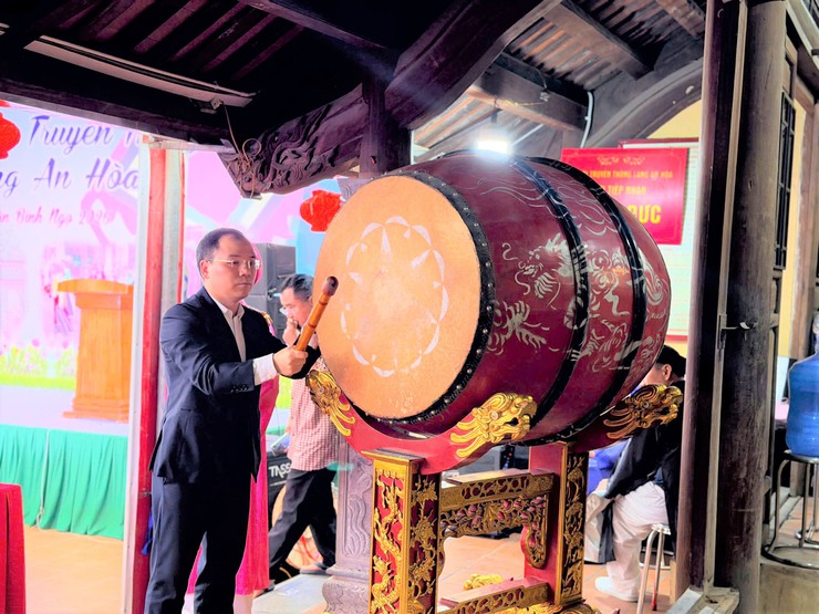 RỘN RÀNG LỄ HỘI TRUYỀN THỐNG LÀNG AN HÒA- Ảnh 3.