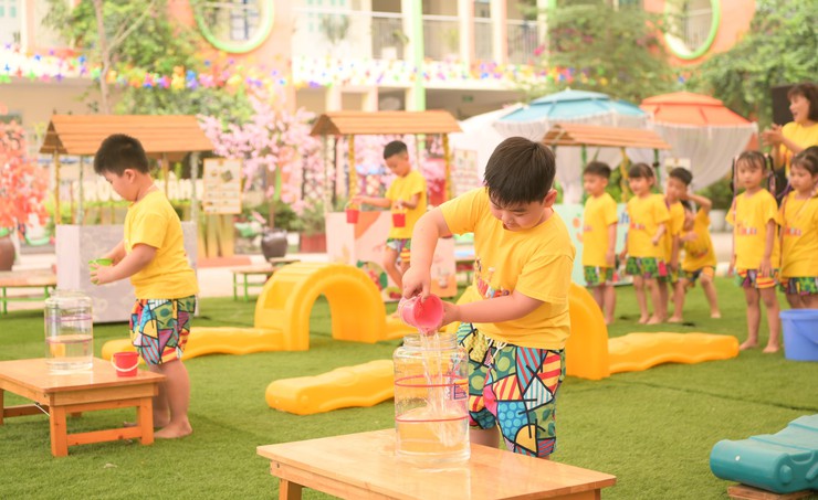 Trường Mầm non Kim Lan: Tổ chức chuyên đề ứng dụng AI trong hoạt động giáo dục gắn với chuỗi trải nghiệm sáng tạo cho trẻ- Ảnh 7.