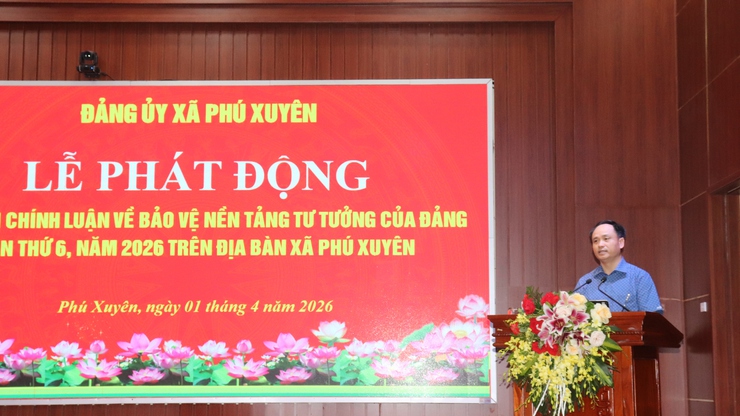 Phú xuyên phát động cuộc thi chính luận về bảo vệ nền tảng tư tưởng của đảng năm 2026- Ảnh 9.