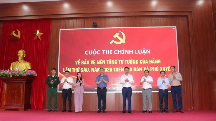 Phú xuyên phát động cuộc thi chính luận về bảo vệ nền tảng tư tưởng của đảng năm 2026- Ảnh 7.