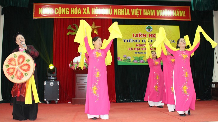 LIÊN HOAN TIẾNG HÁT DÂN CA NGƯỜI CAO TUỔI XÃ ĐẠI XUYÊN NĂM 2026 – SÔI NỔI, ĐẬM ĐÀ BẢN SẮC- Ảnh 3.