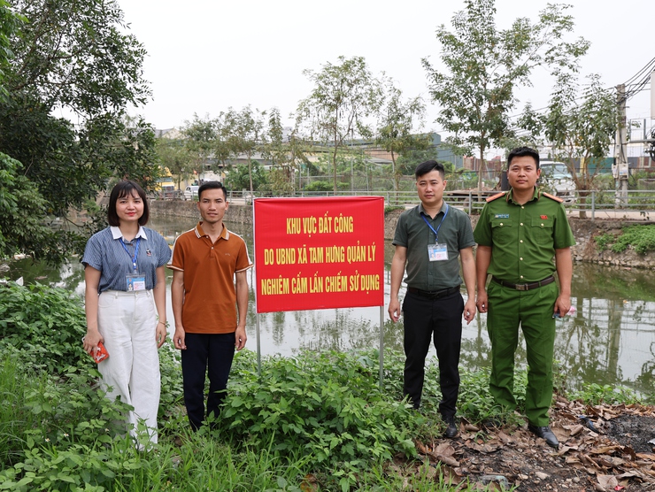Tam Hưng tăng cường siết chặt quản lý đất đai, trật tự xây dựng: Quyết liệt từ chỉ đạo đến hành động thực địa- Ảnh 2.