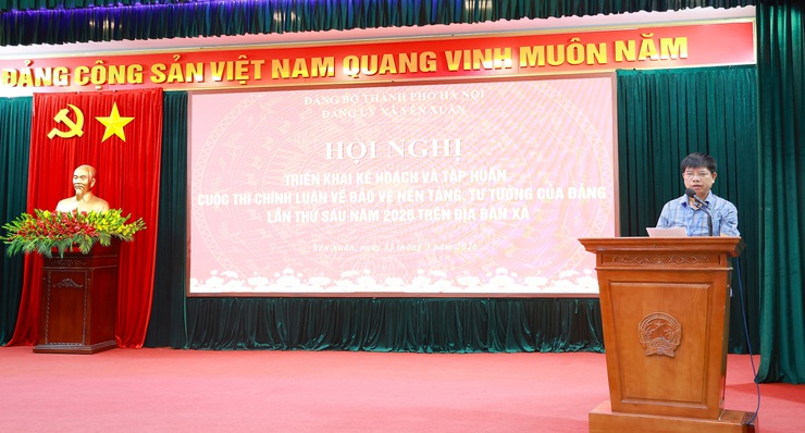 Xã Yên Xuân triển khai Cuộc thi chính luận bảo vệ nền tảng tư tưởng của Đảng năm 2026- Ảnh 6.