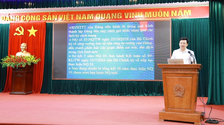 Xã Yên Xuân triển khai Cuộc thi chính luận bảo vệ nền tảng tư tưởng của Đảng năm 2026- Ảnh 4.