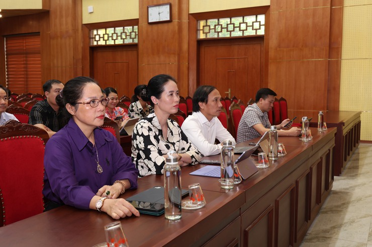 Hội nghị toàn quốc tổng kết công tác bầu cử đại biểu Quốc hội khóa XVI và đại biểu HĐND các cấp, nhiệm kỳ 2026-2031- Ảnh 3.