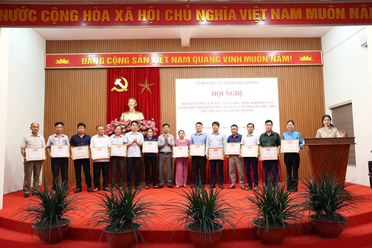 Xã Chương Dương tổng kết công tác bầu cử nhiệm kỳ 2026-2031- Ảnh 3.