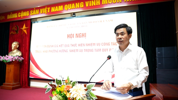 Đảng ủy xã Dương Hoà tổ chức Hội nghị giao ban đánh giá kết quả thực hiện nhiệm vụ công tác Quý I, triển khai phương hướng, nhiệm vụ trọng tâm Quý II năm 2026

- Ảnh 9.