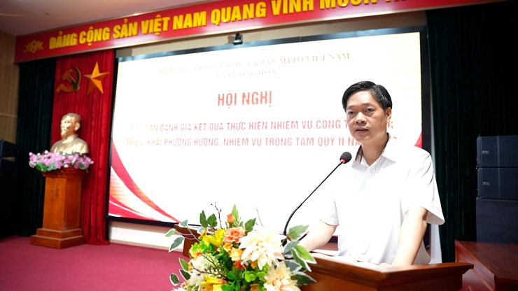 Đảng ủy xã Dương Hoà tổ chức Hội nghị giao ban đánh giá kết quả thực hiện nhiệm vụ công tác Quý I, triển khai phương hướng, nhiệm vụ trọng tâm Quý II năm 2026

- Ảnh 10.