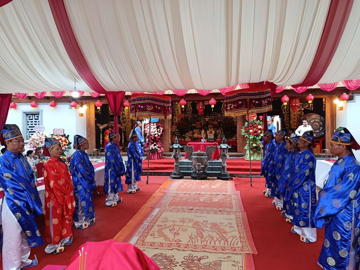 Lễ Khánh thành công trình tu bổ, tôn tạo Di tích lịch sử văn hóa đình Lại Khánh- Ảnh 2.