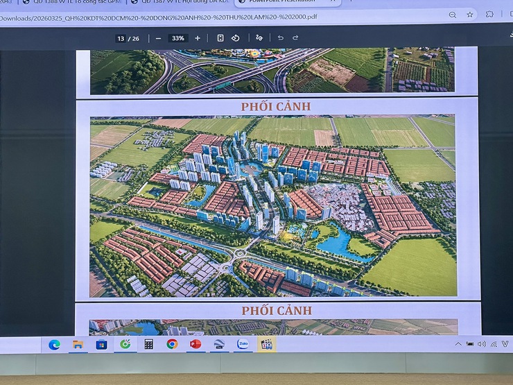 HỘI ĐỒNG BỒI THƯỜNG, HỖ TRỢ, TÁI ĐỊNH CƯ VÀ TỔ CÔNG TÁC GPMB XÃ THƯ LÂM HỌP TRIỂN KHAI NHIỆM VỤ DỰ ÁN KHU ĐÔ THỊ ĐA MỤC TIÊU- Ảnh 6.