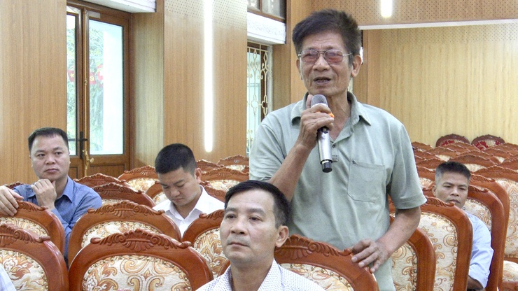 HỘI ĐỒNG BỒI THƯỜNG, HỖ TRỢ, TÁI ĐỊNH CƯ VÀ TỔ CÔNG TÁC GPMB XÃ THƯ LÂM HỌP TRIỂN KHAI NHIỆM VỤ DỰ ÁN KHU ĐÔ THỊ ĐA MỤC TIÊU- Ảnh 12.