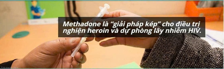 LỢI ÍCH CỦA ĐIỀU TRỊ NGHIỆN CHẤT DẠNG THUỐC PHIỆN BẰNG METHADONE- Ảnh 1.
