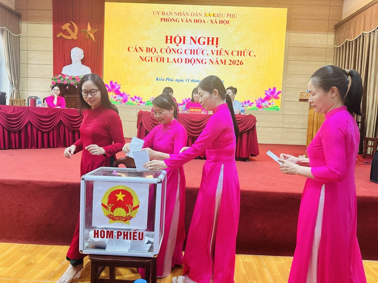 Phòng Văn hóa – Xã hội xã Kiều Phú tổ chức Hội nghị cán bộ, công nhân, viên chức, người lao động năm 2026- Ảnh 9.