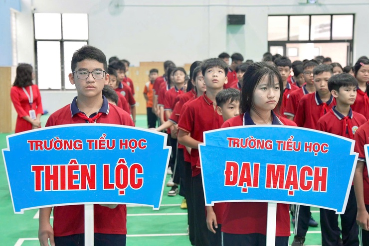 Khai mạc Giải thể thao học sinh phổ thông xã Thiên Lộc năm học 2025 - 2026- Ảnh 11.