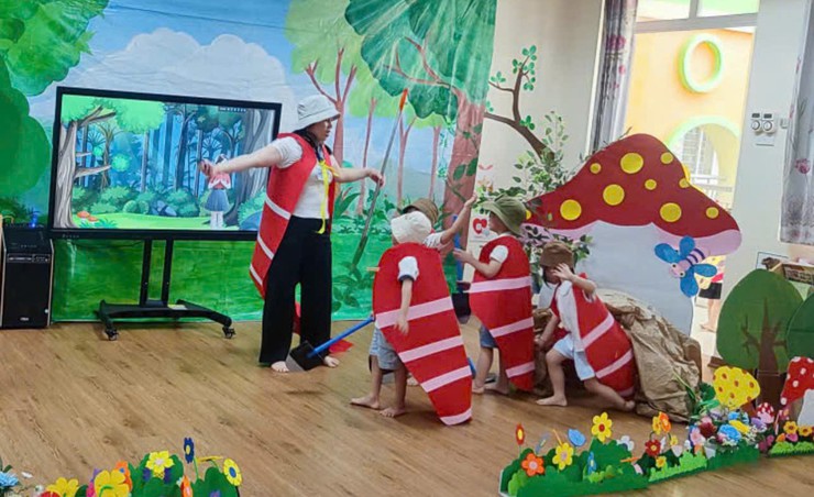 Trường Mầm non Kim Lan: Tổ chức chuyên đề ứng dụng AI trong hoạt động giáo dục gắn với chuỗi trải nghiệm sáng tạo cho trẻ- Ảnh 9.