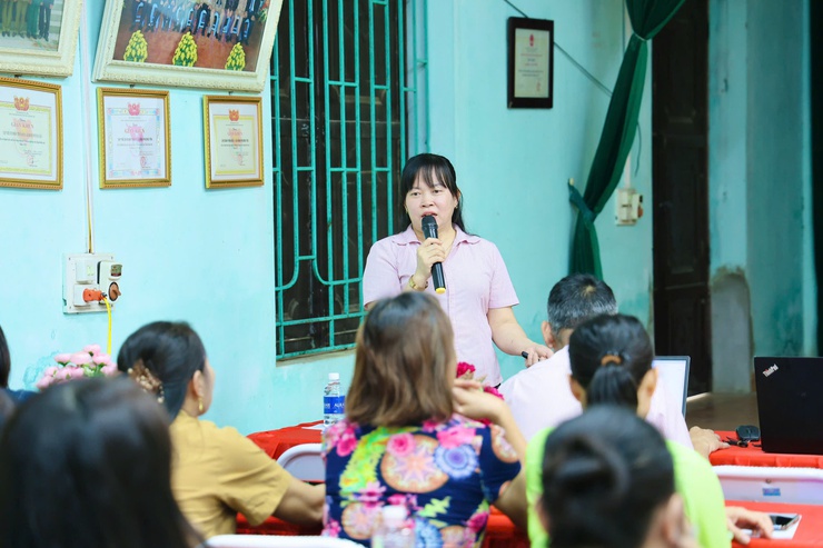 Tập huấn nghiệp vụ cho tổ Tiết kiệm và vay vốn Ngân hàng Chính sách xã hội trên địa bàn xã Phú Nghĩa- Ảnh 5.