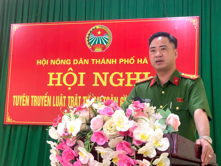 Xã Nam Phù: Nâng cao ý thức giao thông cho hội viên nông dân- Ảnh 3.