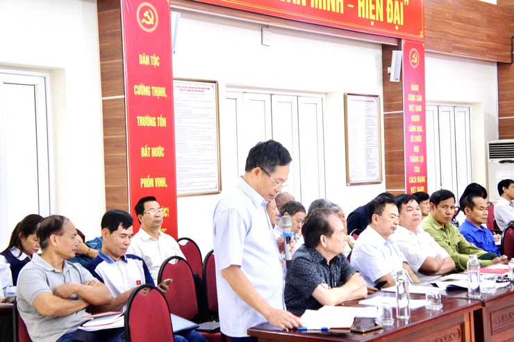 Phường Phú Thượng tổ chức Hội nghị giao ban công tác kiểm tra, giám sát Quý I, triển khai nhiệm vụ Quý II năm 2026- Ảnh 3.