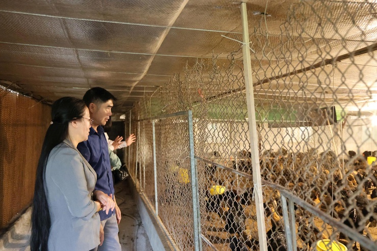 Chủ tịch Hội Nông dân thành phố Hà Nội Phạm Hải Hoa về làm việc với Hội Nông dân xã Phú Nghĩa- Ảnh 1.