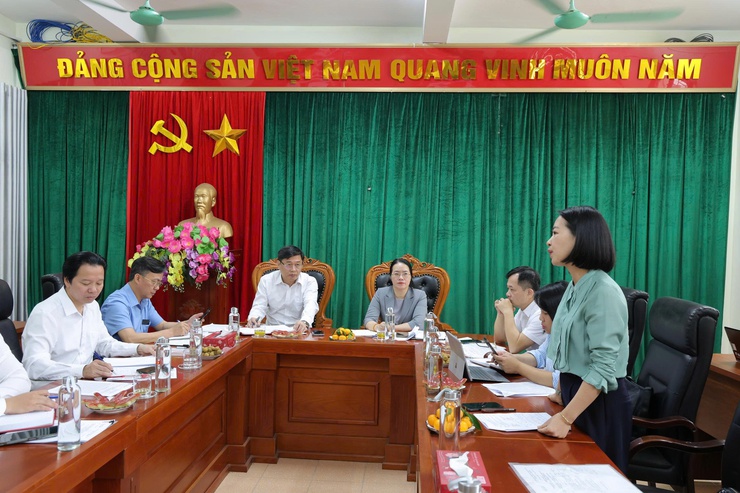 Chủ tịch Hội Nông dân thành phố Hà Nội Phạm Hải Hoa về làm việc với Hội Nông dân xã Phú Nghĩa- Ảnh 10.