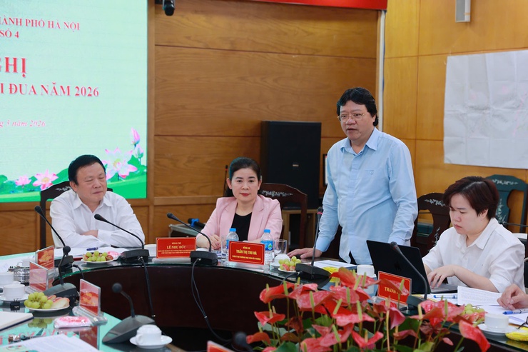 Hội nghị ký giao ước thi đua cụm thi đua số 4 – Ủy ban MTTQ Việt Nam thành phố Hà Nội- Ảnh 4.