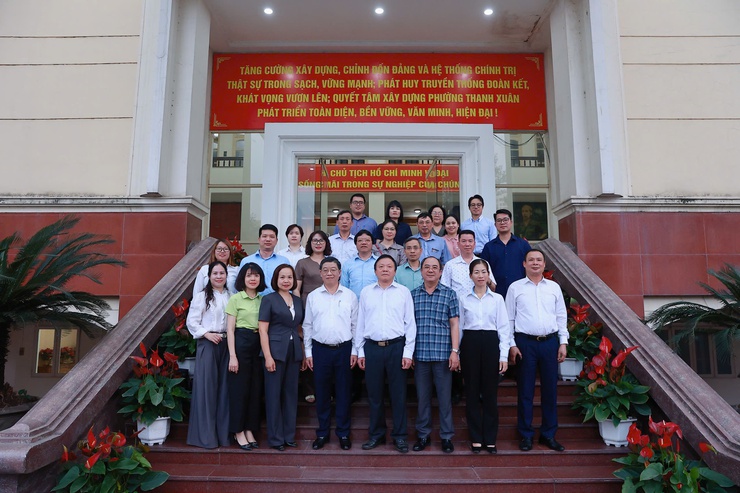 Hội nghị ký giao ước thi đua cụm thi đua số 4 – Ủy ban MTTQ Việt Nam thành phố Hà Nội- Ảnh 10.