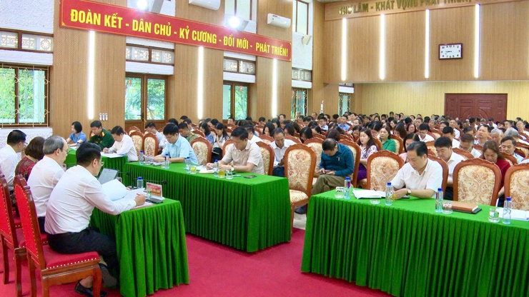 THƯ LÂM TỔ CHỨC HỘI NGHỊ GIAO BAN CÔNG TÁC LÃNH ĐẠO, CHỈ ĐẠO VÀ TRIỂN KHAI NHIỆM VỤ CHÍNH TRỊ QUÝ I/2026; TRIỂN KHAI NHIỆM VỤ TRỌNG TÂM QUÝ II/2026- Ảnh 1.