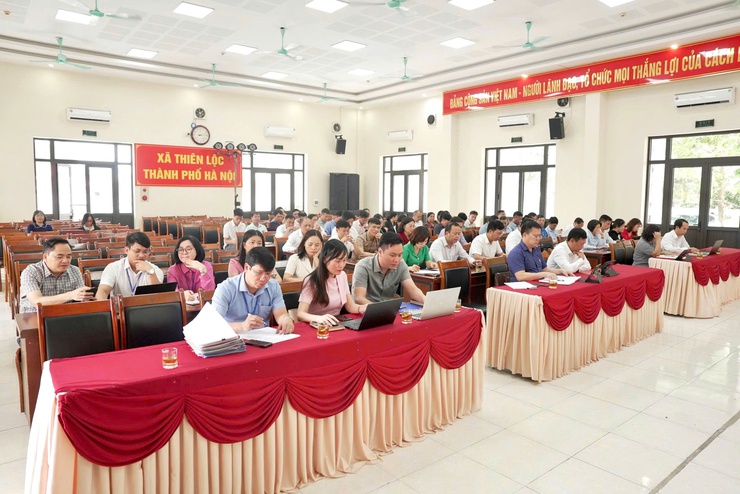 UBND XÃ THIÊN LỘC TỔ CHỨC HỘI NGHỊ GIAO BAN CHÍNH QUYỀN QUÝ I NĂM 2026- Ảnh 2.