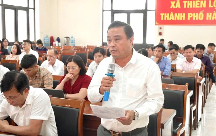 UBND XÃ THIÊN LỘC TỔ CHỨC HỘI NGHỊ GIAO BAN CHÍNH QUYỀN QUÝ I NĂM 2026- Ảnh 16.