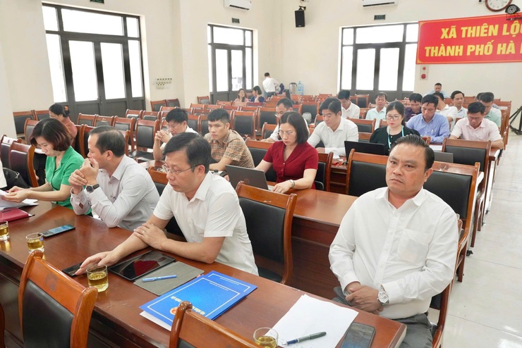 UBND XÃ THIÊN LỘC TỔ CHỨC HỘI NGHỊ GIAO BAN CHÍNH QUYỀN QUÝ I NĂM 2026- Ảnh 10.