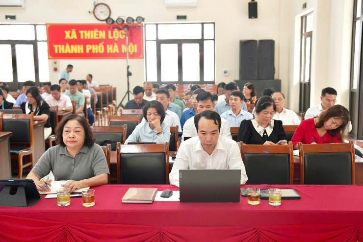 UBND XÃ THIÊN LỘC TỔ CHỨC HỘI NGHỊ GIAO BAN CHÍNH QUYỀN QUÝ I NĂM 2026- Ảnh 8.