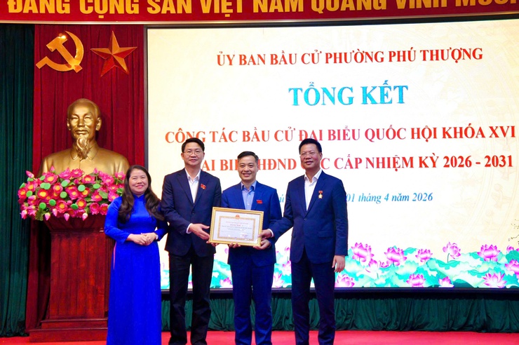 Phường Phú Thượng tổng kết thành công công tác bầu cử nhiệm kỳ 2026–2031: Dân chủ – Kỷ cương – Đoàn kết- Ảnh 7.