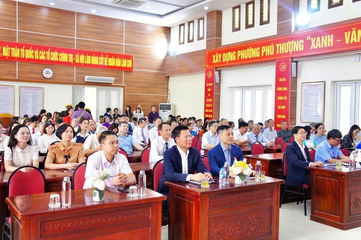 Phường Phú Thượng tổng kết thành công công tác bầu cử nhiệm kỳ 2026–2031: Dân chủ – Kỷ cương – Đoàn kết- Ảnh 1.