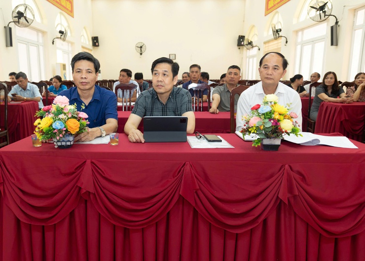 MTTQ xã Ứng Thiên tổng kết công tác tham gia bầu cử, triển khai kế hoạch tiếp xúc cử tri sau kỳ họp HĐND- Ảnh 2.