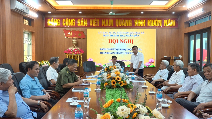 Ban Thanh tra nhân dân xã Hòa Xá đánh giá kết quả hoạt động quý I, triển khai nhiệm vụ quý II năm 2026- Ảnh 4.