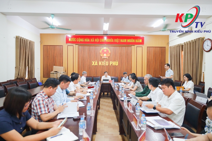 Đảng ủy xã Kiều Phú tổ chức Hội nghị Thường trực, Ban Thường vụ, Ban Chấp hành Đảng bộ xã lần thứ 9, nhiệm kỳ 2025–2030- Ảnh 1.