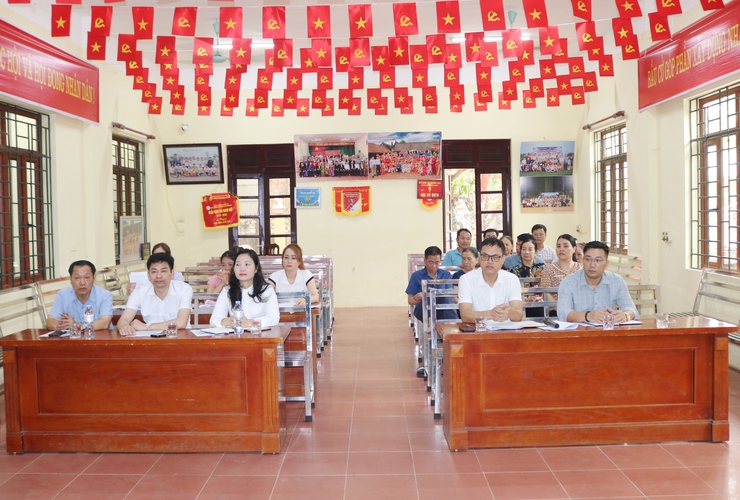 Quốc Oai đồng thuận cao trong triển khai dự án Nhà văn hóa thôn Phượng Cách 3- Ảnh 1.