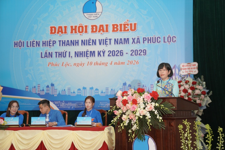 Đại hội Hội Liên hiệp Thanh niên Việt Nam xã Phúc Lộc lần thứ I, nhiệm kỳ 2026–2029- Ảnh 7.