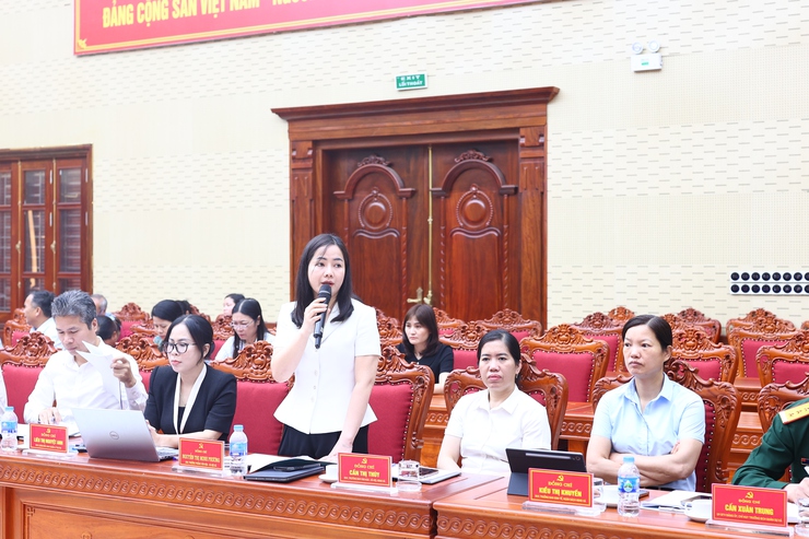 THẠCH THẤT: HỘI NGHỊ BAN CHẤP HÀNH ĐẢNG BỘ XÃ KHÓA I, NHIỆM KỲ 2025–2030 LẦN THỨ 5- Ảnh 8.