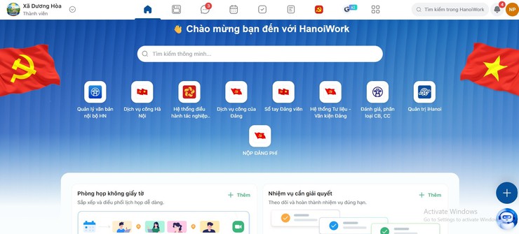 Xã Dương Hoà từng bước nâng cao hiệu quả quản lý, điều hành trên môi trường số - Ảnh 5.